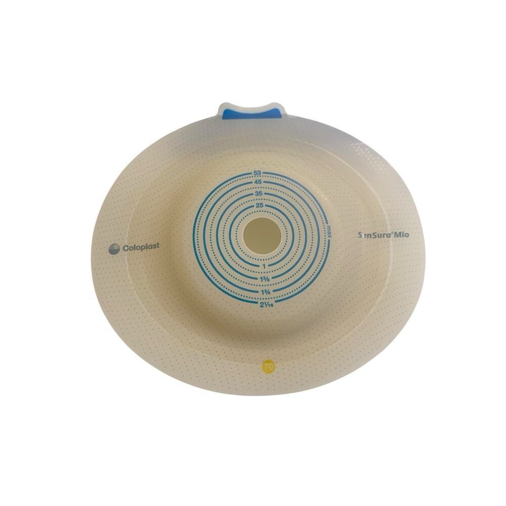 Sensura Mio Convex Light Ostomy Barrier No. 16491 5 Pcs. 5/8”- 2-1/16” No Box